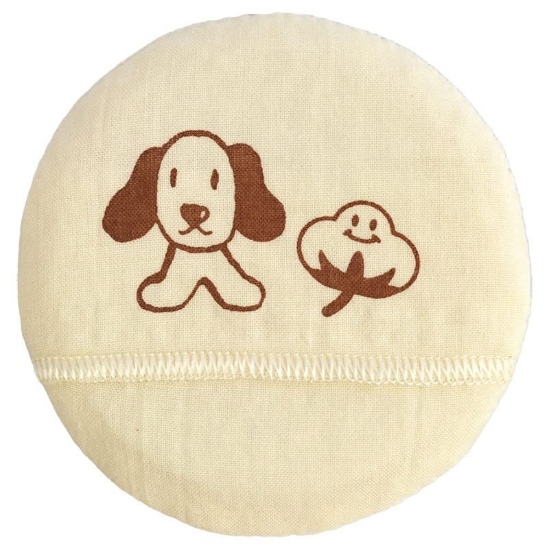 Nippon Puff Dog Baby -Step- Organic Cotton Baby Puff