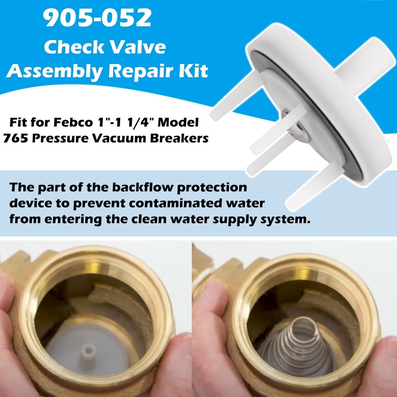 For Febco 765-1 Repair Kit, 905-212 Bonnet Poppet Repair Kit