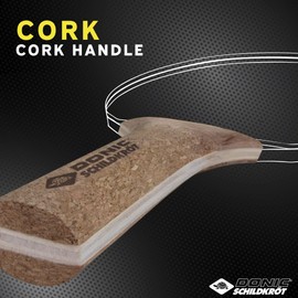 Donic-Schildkröt Table Tennis Bat Persson 500, Cork- Grip, 1,6mm Sponge, Elite- ITTF Rubber