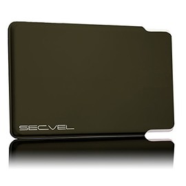 SECVEL card protection sleeve young style - PROTECTION against RFID/NFC and magnetic fields - Espresso