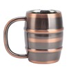 Stainless Steel Beer Mug Double Layer Insulation Multipurpose Safe Ergonomic