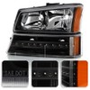 ACANII - For 2003-2006 Chevy Silverado 1500 2500 3500 Black