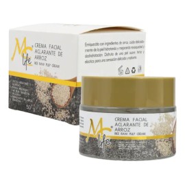 Crema Facial Aclarante Con Extracto De Arroz 50g. Mc Life