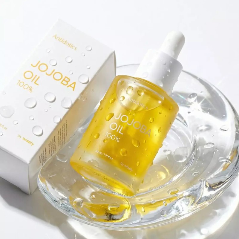 Wizly 냉압착 유기농 골든 호호바오일 비정제 30ml 2개 Cold-pressed Organic