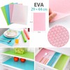 EVA Refrigerator Shelf Liners 29 × 44 cm, Washable Waterproof