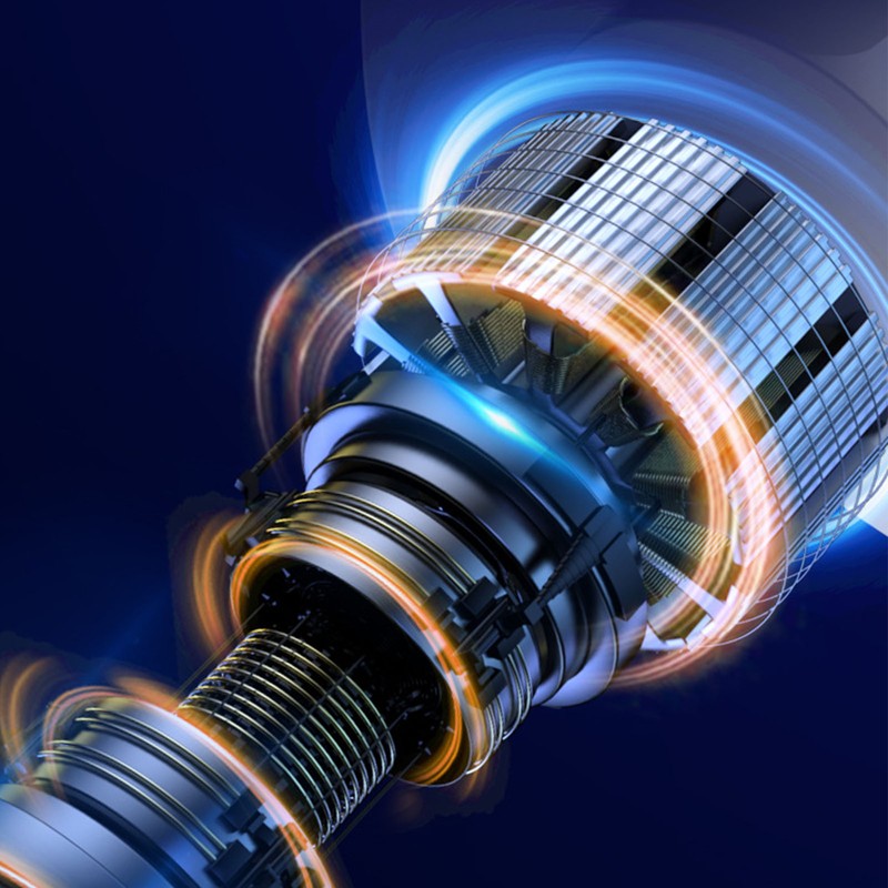 Portable Handheld Fan USB Rechargeable Battery Operated 5 Speeds Silent