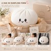 Dumpling Plush Pillow for Hugging & Decor – Soft Stuffed