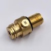 Aopkeo Soda Water CO2 Cylinder Valve M18x1.5 Bottle Replaceable Adapter