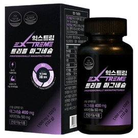 Extreme Triple Magnesium 132g, 120 tablets, 1 piece / 익스트림 트리플 마그네슘 132g, 120정, 1개