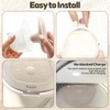 6pcs Breast Pump Spout Cap Compatible with eufy S1 Pro/S1/E10/E20,Breast