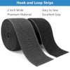 Matenf 2 Inch Sew On Hook and Loop Strips -