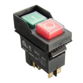 GOZAR 240V Minimix 150 Cement Concrete Mixer Electric On Off Switch