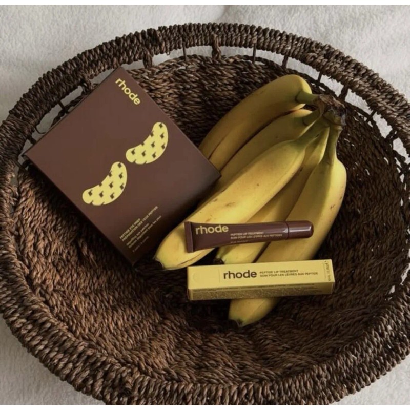 Rhode Peptide Eye Prep Banana Peel Parches Ojos Famosos