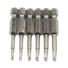 Triangle Screwdriver Bit Set, 6 Pieces Triangle Screw Head, 2