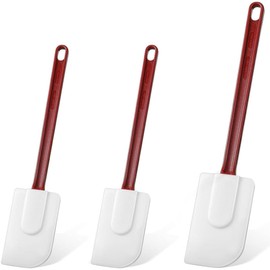 3 Piezas Miserables Espatula Silicon, Miserables, Espatulas Silicona, Ergonomía, Ideal Para Mezclar, Mezclar, Amasar y Aplicar Ingredientes En Una Variedad De Preparaciones Culinarias