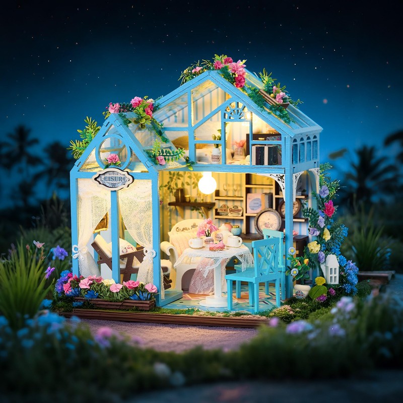 BenBen DIY Miniature House Kit (Green House)