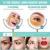 Auxmir 1X/ 30X Magnifying Mirror, Makeup Mirror with Tweezer, Double