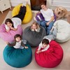 Homguava 2.5FT Bean Bag Chair: 2.5' Bean Bags with Memory