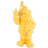 STONE-LITE Figurine - garden gnome giving the finger - 20cm