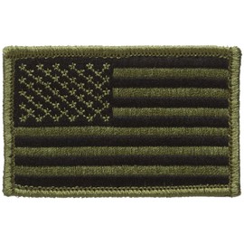 BLACKHAWK American Flag Patch Subdued Olive Drab
