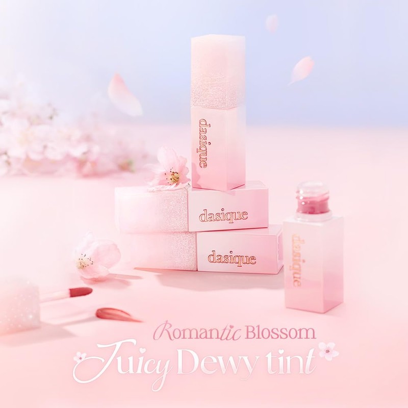 Dasique Juicy Dewy Lip Tint, Lipstick (#Sakura Parfait)