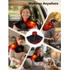 Red Light Therapy for Neck Shoulder with Heat & Massage,