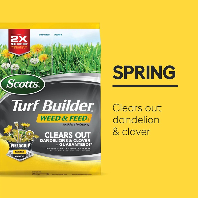 Scotts Turf Builder Weed & Feed5, SummerGuard and WinterGuard, 3