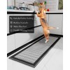 PADOOR Kitchen Mats for Floor, Kitchen Rugs Non Slip Washable,