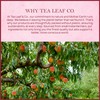 Tealeaf & Co. Peach Ginger Tea Blended with Organic Spices