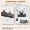 HONGYUETECH Suction Cup Shower Caddy, Removable Plastic Shower Shelf with