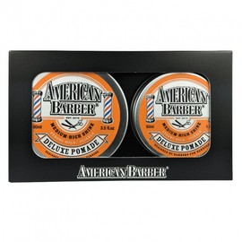 American Barber Deluxe Pomade 50ml-100ml Duo Pack