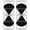 YOYOSOFT Powder Puff Triangular Puff Black and White for Fine