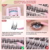 Lash Clusters DIY Eyelash Extensions 42 PCS Clusters Lashes 10-14mm