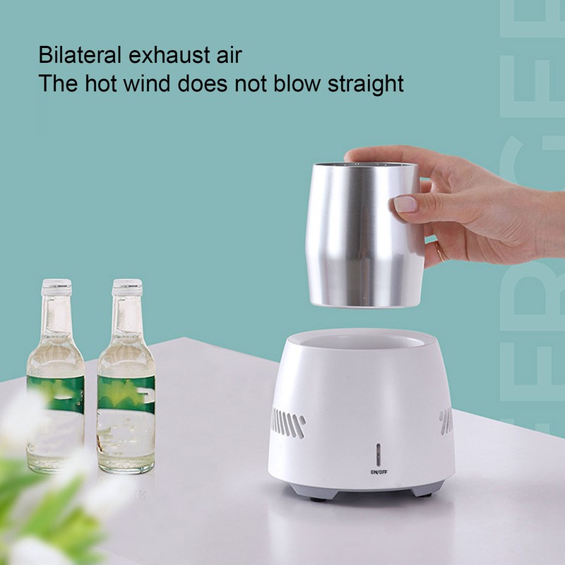 Portable Mini Cooling Cup 350ml Electric Summer Drink Cooler for