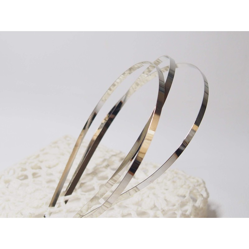 2 Colors 20 Pcs Set Headband Hardware 5mm Silver &
