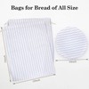 Reusable Bread Bags for Homemade Bread with TPU Lining &