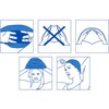 Zoggs Easy Fit Eco Cap Swimming Cap Blue Adult
