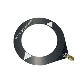 Ahvqevn 10kHz-180MHz Donut Broadband Antenna Receiver Antenna Mini Loop Antenna