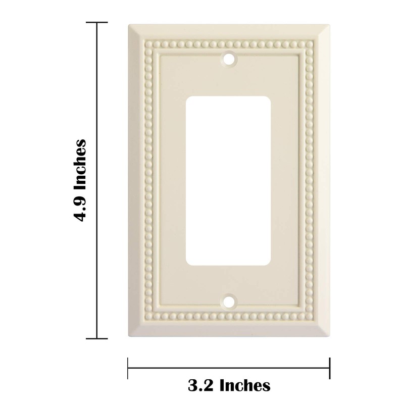 Harmon Designs Sunken Pearls Decorative Wall Plate Switch Plate Outlet