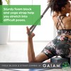 Gaiam Yoga Block & Yoga Strap Combo Set - Yoga