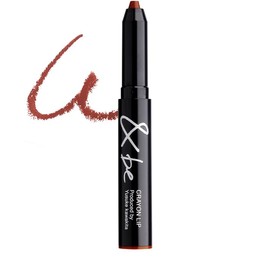 &be &be &be Crayon Lip, Cocoa Brown, 0.05 oz (1.3 g) / Highly Colored Sticky Lipstick, Tint, Long Lasting, Difficult to Fade, Colored Lip Makeup, Moisturizing, Moisturizing, Additive-free, Matte Lip, Gloss Lip, Glossy Lip, Moisturizing Lip