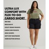 Lee Women's Size Ultra Lux Comfort with Flex-to-Go Cargo Short,