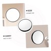 PACKOVE Magnifying Compact Makeup Mirror Round Small Cosmetic Mirror with