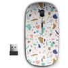 KAWAMOUSE 2.4G Ergonomic Portable USB Wireless Mouse for PC, Laptop,