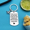 Huwujiu Best Friend Keyring Octopus Keyring True Friends Stick Like