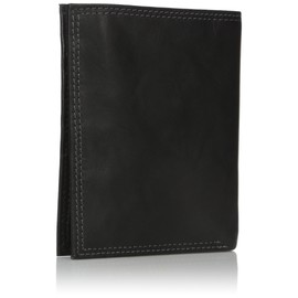 Buxton womens Hunt Credit Card Folio Wallet, Black, One Size US