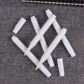 Pack of 20 White Liquid Chalk Markers Blackboard Markers Dry Wipe Marker Pens Window Pens for Blackboard Sign Glass
