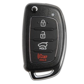 KeylessKing* Replacement For Hyundai Sonata Key Fob TQ8RKE4F16 4 Button Remote 2015-2017