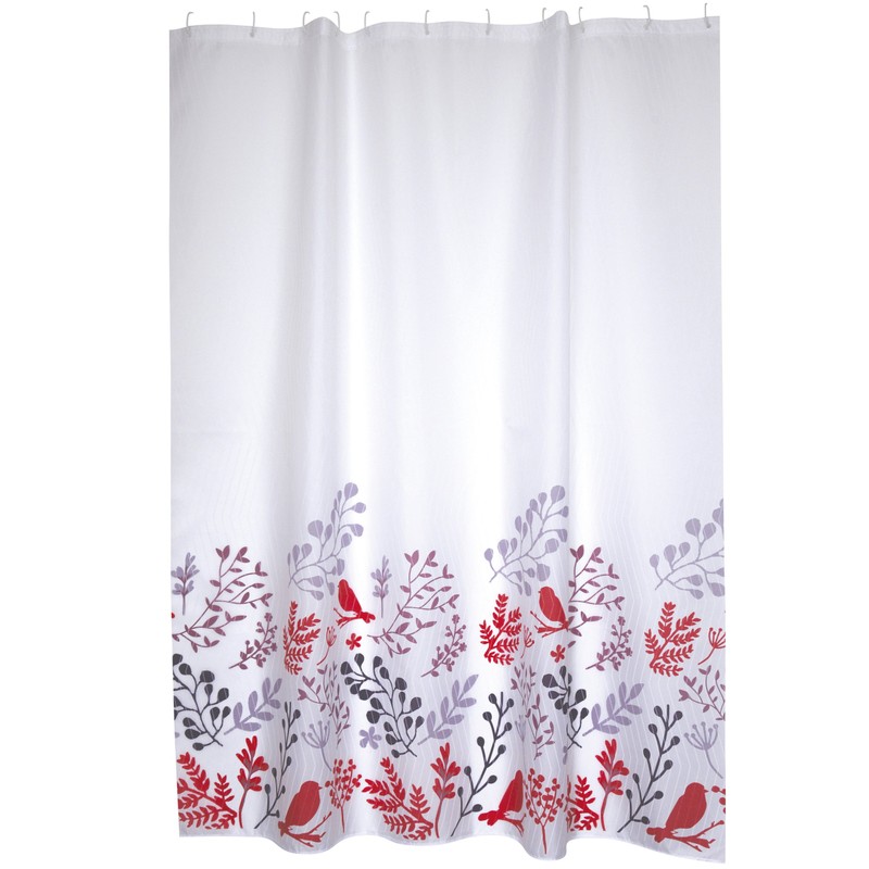 MSV Cotexsa by Premium Anti-Schimmel Textil Duschvorhang - Anti-Bakteriell, waschbar,