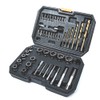 PANOVOS 48PCS 6542HSS Damaged Screw Extractor Bolt Extractor Set/Left Drill